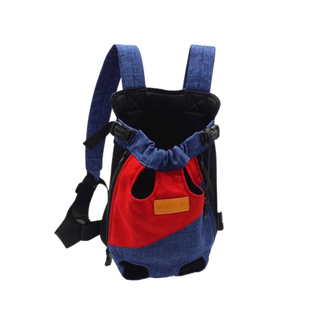 Breathable Cat Carrier Backpack Blue