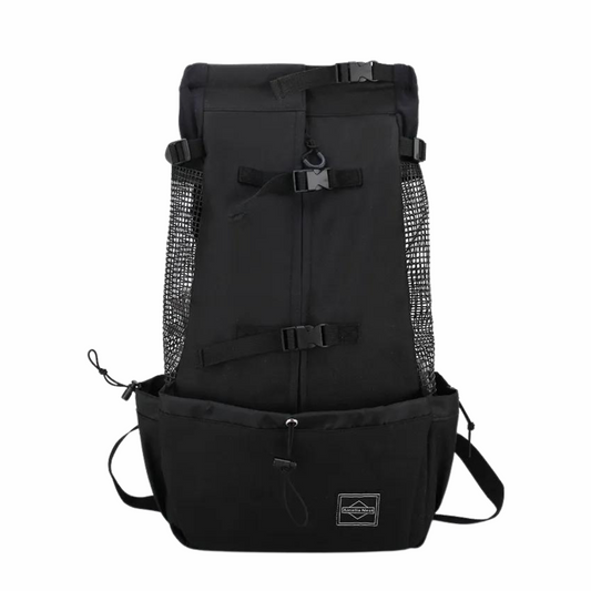 Breathable Dog Backpack Adventure Black