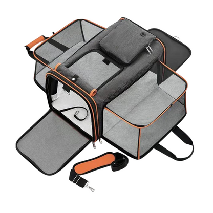 Breathable Portable Pet Carrier Orange
