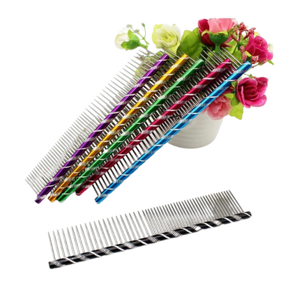 Colorful Pet Grooming Combs