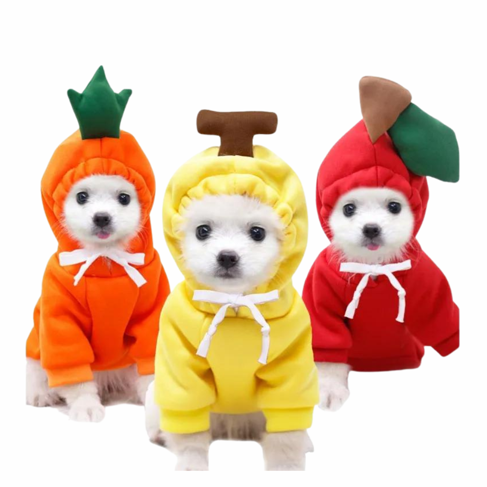 Cozy Fruit Hoodie for Pets