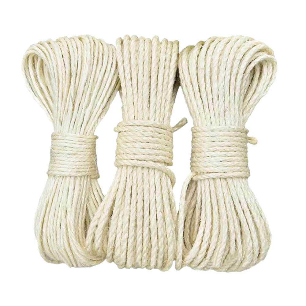 3 Durable Sisal Scratching Ropes