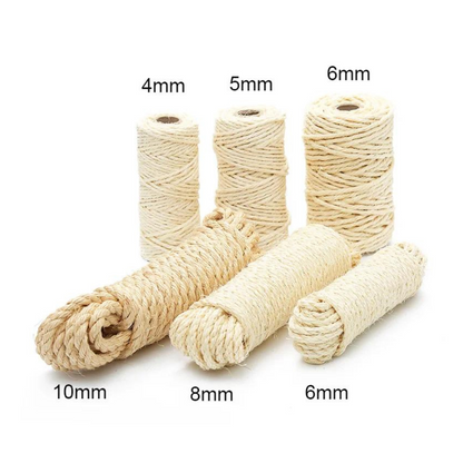 Durable Sisal Scratching Ropes With Different Measurements