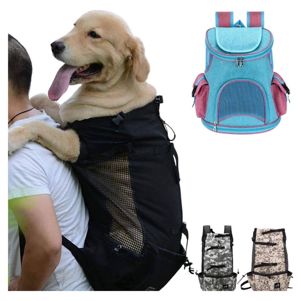 Reflective Pet Travel Backpack
