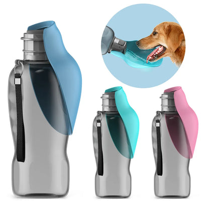 Portable Water Bottle for All Dog Breeds