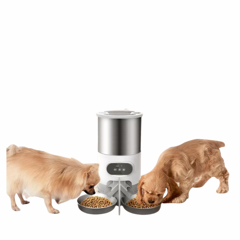 Smart Pet Feeder with 2 bowls for 2 pets