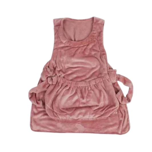 Cozy Travel Pet Apron Pink