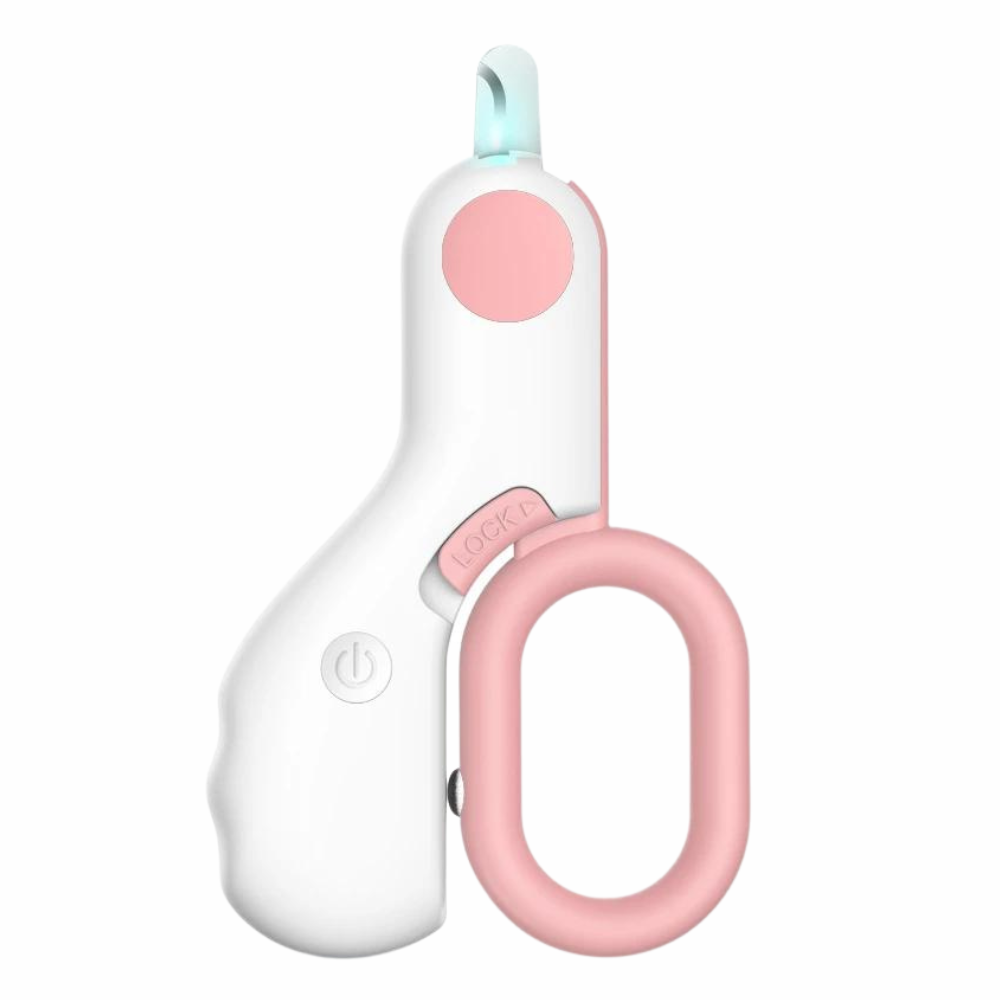 LED Pet Nail Clipper Pink