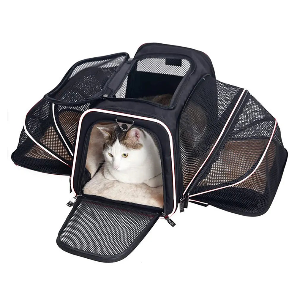 Portable Pet Carrier Adventure White