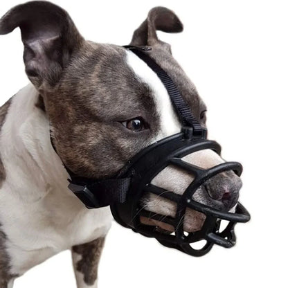 🐾 Adjustable Silicone Dog Muzzle